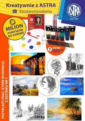 Produktbild von Zestaw plastyczny Artystyczne Impresje nr 7