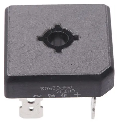 Produktbild von 2x Vishay Brückengleichrichter GBPC2502 200V 25A Einphasig # 711649