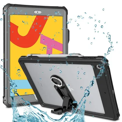 Obrázok produktu pre ShellBox Vodotesné Ochranné Puzdro IP68 - iPad 10.2" (2019 / 2020 / 2021) - Čierne
