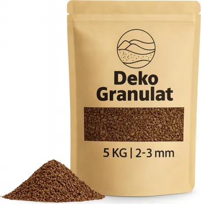 Produktbild von Deko-Granulat 5 KG braun Ø 2-3 mm Vasen Glas-Füllung Streudeko