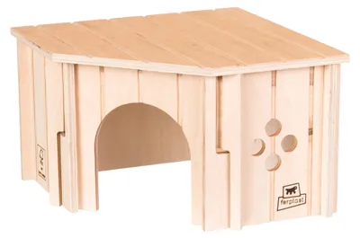 Produktbild von Ferplast Eckhaus für Kaninchen, Meerschweinchen & Hamster SIN Corner, Kleintierh