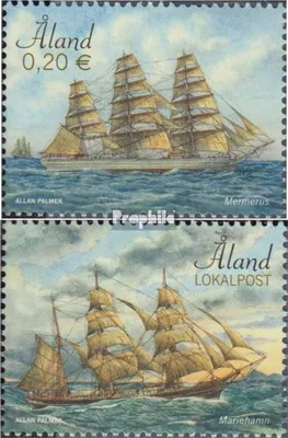 Produktbild von Briefmarken Finnland - Aland 2017 Mi 434-435 (kompl.Ausg.) postfrisch Segelschiffe