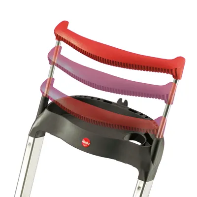 Produktbild von Hailo Haushaltsleiter ComfortLine 8 XXL-Alu-Stufen XXR EasyClix, 8030801