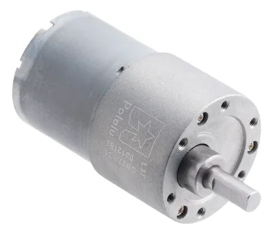 Produktbild von Pololu 100:1 Metal Gearmotor 37Dx57L mm (Helical Pinion)
