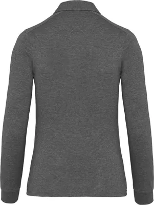 Produktbild von Kariban Langarm-Polohemd für Damen aus Jersey