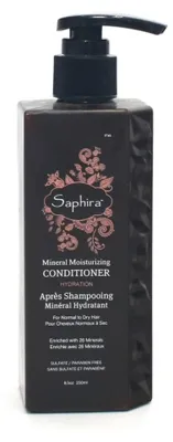 Immagine prodotto di Saphira, Mineral, Sulfates-Free, Hair Conditioner, For Moisturizing, 250 ml