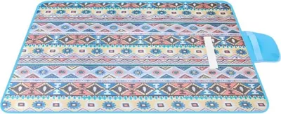 Obrázek produktu pro LEAN 26584 Pikniková skládací deka 200 x 200 cm, vzorovaná