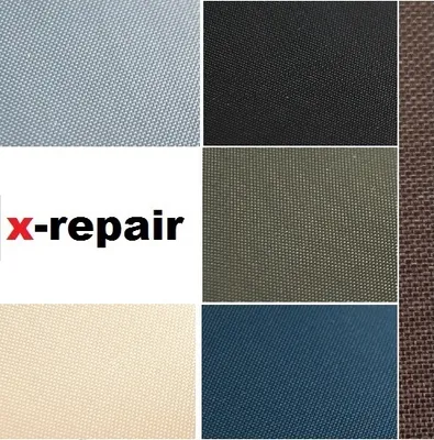 Produktbild von x-repair Patch selbstklebender Reparatur Aufkleber Nylon Flicken für Zelte, Rucksack, Markisen, Schlauchboot, Luftmatratze braun 2 Stück 140 x 140 mm