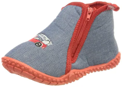 Produktbild von Playshoes Hausschuhe Uni Kinder Hausschuh, Feuerwehr, 20/21 EU