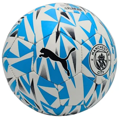 Produktbild von Puma Fußball in Weiß, Hellblau und Schwarz