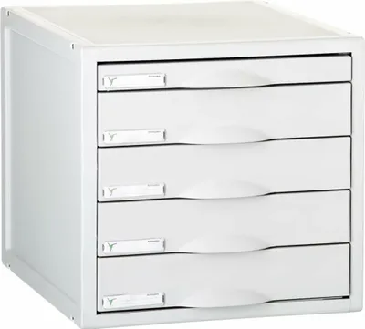 Immagine prodotto di archisystem Armadio a 5 cassetti 356x316x303 mm grigio Archiviazione 2000
