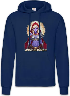 Produktbild von Urban Backwoods Windrunner, Herren Hoodie, Farbe: Navy, Größe: XL