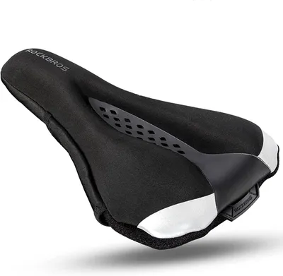 Productafbeelding van Gel zadeldek fiets - Universeel - Met regenhoes