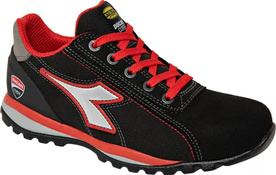 Produktbild von Ducati Sicherheitsschuh Glove Monster low S3S black/red nach EN ISO 20345:2022 S3S FO HRO  Größe 42