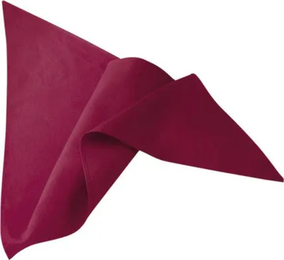 Produktbild von Halstuch B 115 x L 75 x L 75cm Fb. bordeaux : bordeaux : 65% Polyester 35%Baumwolle 220 g/m²