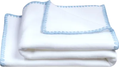 Produktbild von Zoeppritz Basis Soft-Fleece Baby azur blanket 520 65% Polyester, 35% Viscose 80x100 803391 azur 80x100 (803391 | 4051244518901)