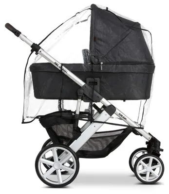 Immagine prodotto di Copripioggia passeggino - Universale - Trasparente - Per passeggini con navicella e seggiolino