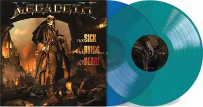 Produktbild von Megadeth - The Sick, The Dying... And The Dead! (Blue Opaque & Green Coloured) (2 LP)