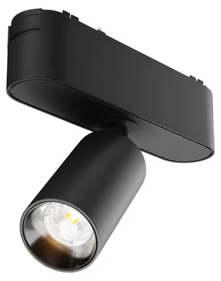 Immagine prodotto di Faretto Per Binario Moderno Focus Led Alluminio Nero Led 5W Luce Calda