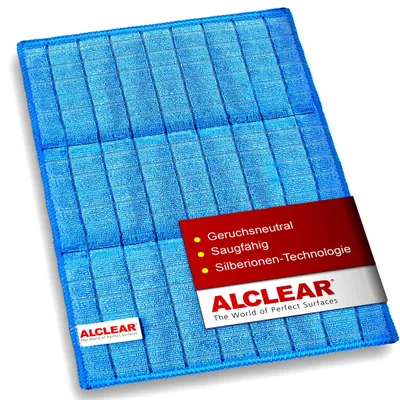 Produktbild von ALCLEAR 950017 antibakterielles Ultra-Microfaser Spültuch Antibak mit Silber, Fa