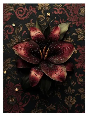 Produktbild von Blumenbild zum Ausmalen – 60 x 80 cm