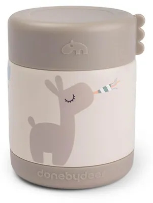 Thermo-Isolierbehälter 300 ml, beige, Vakuumisolierung