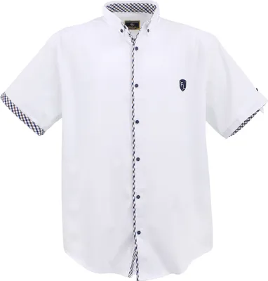 Produktbild von Lavecchia Herren Kurzarmhemd 9003A (White, 7XL)
