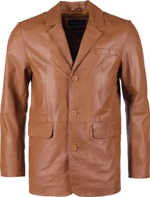 Produktbild von JCC Lederjacke Armando Herren cognac 62