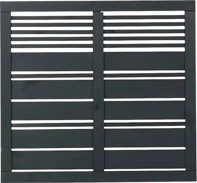 Zdjęcie produktu dla Płot ogrodowy PLUS Silence 120 x 110 cm RAL 9005 czarny