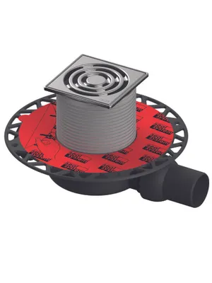 Produktbild von TECE 3601102 TECEdrainpoint S 112 Ablaufset superfl.