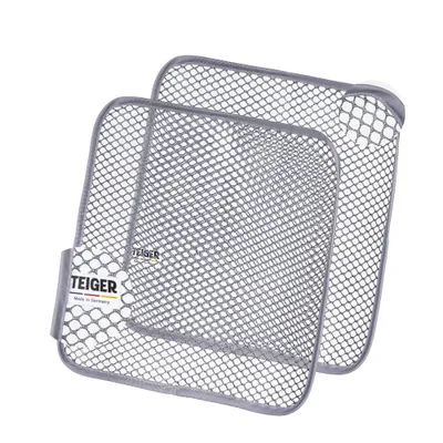 Produktbild von 2 x Teiger Original Reinigungstuch Teigreiniger Teigentferner Netztuch für hartnäckige Verschmutzungen, Spültuch Teiger Tuch