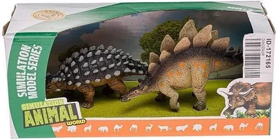 Zdjęcie produktu dla Zestaw z 2 dinozaurami, mix (zabawki, figurki)