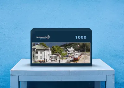 Produktbild von hansepuzzle 72589 - Andalsnes Puzzle, 1050 Teile, Orte, 60,0 x 46,0cm mit hochwertiger Aufbewahrung, Kartonbox und wiederverschließbarem Beutel