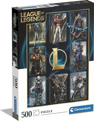 Immagine prodotto di Clementoni 87873 - Puzzle - 500 pezzi League of Legends
