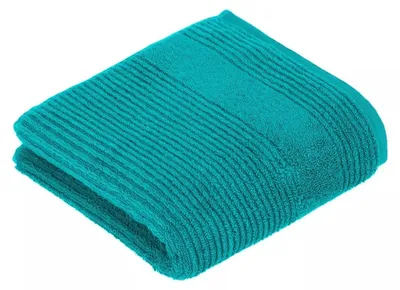 Image de Vossen - Serviette « Tomorrow » LT2214 (100 cm x 50 cm) (bleu océan)