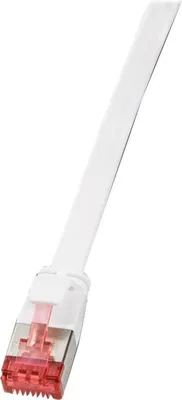 Zdjęcie produktu dla LogiLink CF2031S, 1 m, Cat6, U/FTP (STP), RJ-45, RJ-45, Biały
