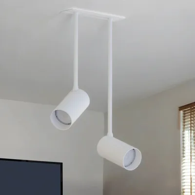 Immagine prodotto di Lampada da soffitto Bianco GU10 Metallo Plafoniera moderna