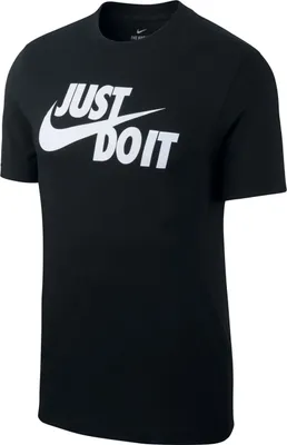 Produktbild von Nike M Nsw Tee Just Do It Swoosh Black/White L