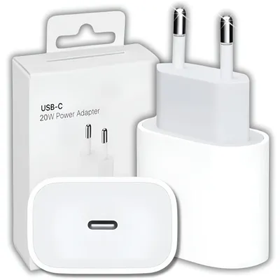 Zdjęcie produktu dla Ładowarka Sieciowa Usb-C 20W Do Iphone 11 12 13 14 15 Pro Max Wtyczka