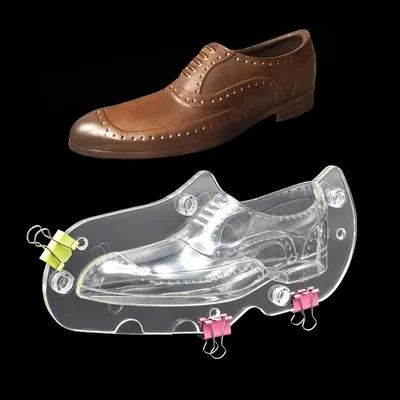 Schuhform aus Polycarbonat für Schokolade, Bonbons, Gelee, Seife – 1 Stück