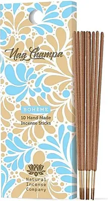 Productafbeelding van Natuurlijke Bohème Wierook Nag Champa - set van 3 stuks - 15 g