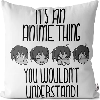 Produktbild von VOID Anime Thing Mädchen Kissenbezug Kissenhülle Polyester wasserfest Outdoor Indoor fan manga japan otaku nerd