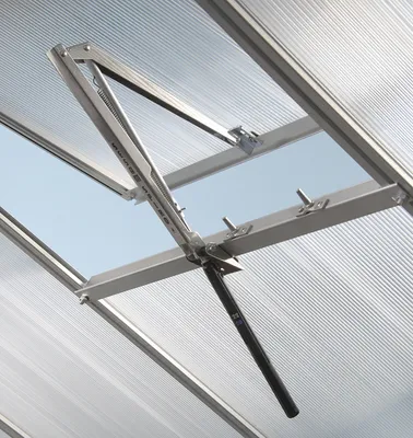 Produktbild von Vitavia Automatischer Dachlüfter / Fensterheber "Sesam Spiro" mit Thermometer für Vitavia Gewächshäuser