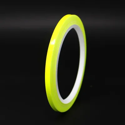 Immagine prodotto di 10 m di striscia decorativa 6 mm giallo neon Striscia decorativa Auto Moto Barca Modellismo Striscia adesiva