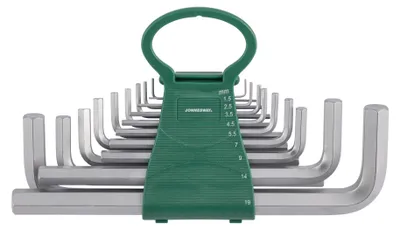 Produktbild von Jonnesway H02MH118S 18-teiliges L-förmiges Innensechskant Schlüssel Set