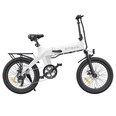 Obrázok produktu pre Elektrický Bicykel C20 PRO EU - 250W Motor 561.6WH Batéria 40KM Dojazd - Biely