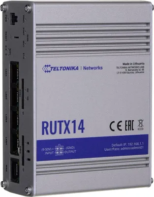 Immagine prodotto di Teltonika RUTX14 Router per rete cellulare