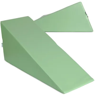 Produktbild von Habys Lagerungskeil, für Extremitäten bei Schwellungen | Lagerungskissen, Lagerungsmaterial | Physiotherapie, Orthopädisch | 70x24x30cm | Grün