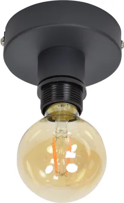 Produktbild von Deckenleuchte Single Vintage schwarz
