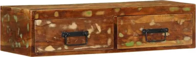 Produktbild von TV-Wandschrank 80x30x19 cm Altholz Massiv